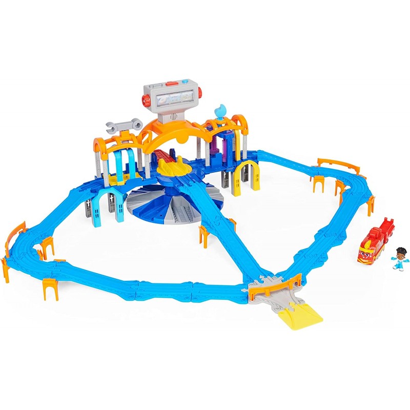 Mighty Express, La Stazione Centrale, Playset Mission Station, con Treno Esclusivo Nate, 6060201