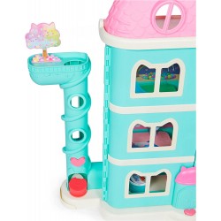 Gabby s Dollhouse, Playset casa delle bambole di Gabby, set con luci e suoni, 6060414