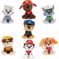 Spin Master - Paw Patrol, Peluche a Sorpresa di Un Cucciolo da 15cm Casuale, 6061061