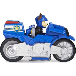 PAW Patrol, Veicolo Moto Pups di Chase, motocicletta con motore a retrocarica, 6061223
