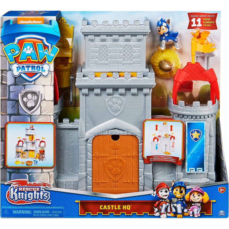 Paw Patrol Castello Quartier Generale Rescue Knights Castle, 6062103