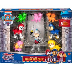 Paw Patrol Confezione Regalo 5 Personaggi Rescue Knights, 6062122