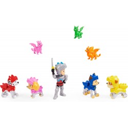 Paw Patrol Confezione Regalo 5 Personaggi Rescue Knights, 6062122