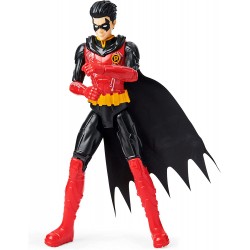 DC COMICS - BATMAN Personaggio Robin in scala 30 cm con decorazioni originali, 6062923