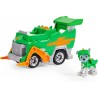 Paw Patrol - Veicolo Rescue Knights di Rocky Camion per la raccolta di rifiuti con personaggio, 6063588