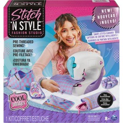 Cool Maker - Stitch  N Style Fashion Studio , Macchina da Cucire per Bambini e Bambine, 6063925