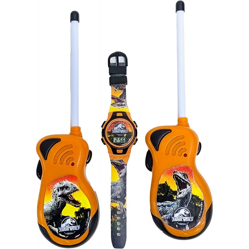 Rocco Giocattoli - Walkie-talkie e Orologio digitale Jurassic World