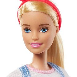 Barbie- Carriere a Sorpresa Bambola e 2 Outfit Ingegnere e Pattinatrice Giocattolo per Bambini 3+ Anni, GLH62