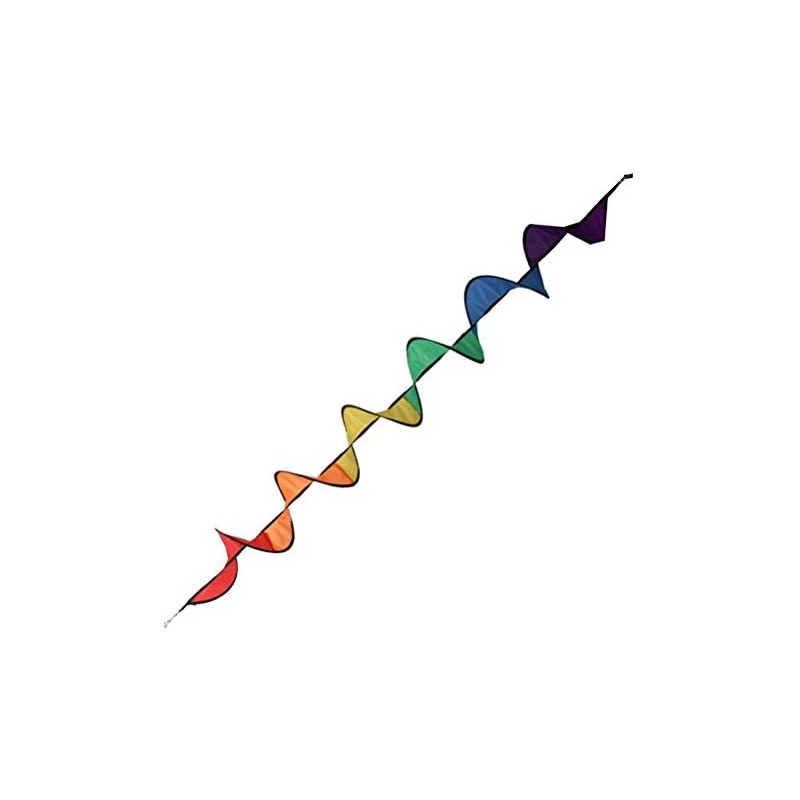 arcobaleno Vento Spinner Vento Colorato Twister Decorazione per Tenda Giardino Prato All aperto