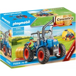 Playmobil - Country 71004 - Grande Trattore con Accessori e gancio di traino - PM1004