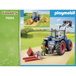 Playmobil - Country 71004 - Grande Trattore con Accessori e gancio di traino - PM1004