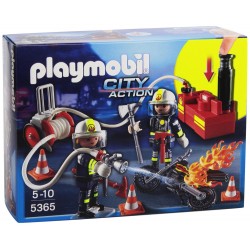 Playmobil - Vigili Del Fuoco In Azione