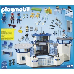 Playmobil City Action - Stazione Della Polizia Con Prigione