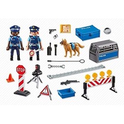 Playmobil 6924 City Action Police Roadblock, Multi