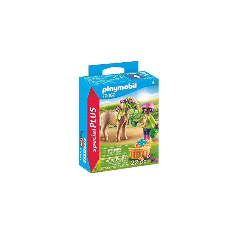 Playmobil Special Plus 70060 - Bambina con Pony, dai 4 anni