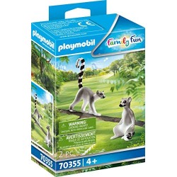 Playmobil Family Fun 70355 - Lemuri Catta, dai 4 anni