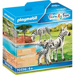 Playmobil Family Fun 70356 - Famiglia di Zebre, dai 4 anni