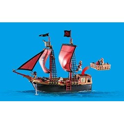Playmobil Pirates 70411 - Galeone dei Pirati, dai 5 anni