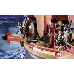 Playmobil Pirates 70411 - Galeone dei Pirati, dai 5 anni