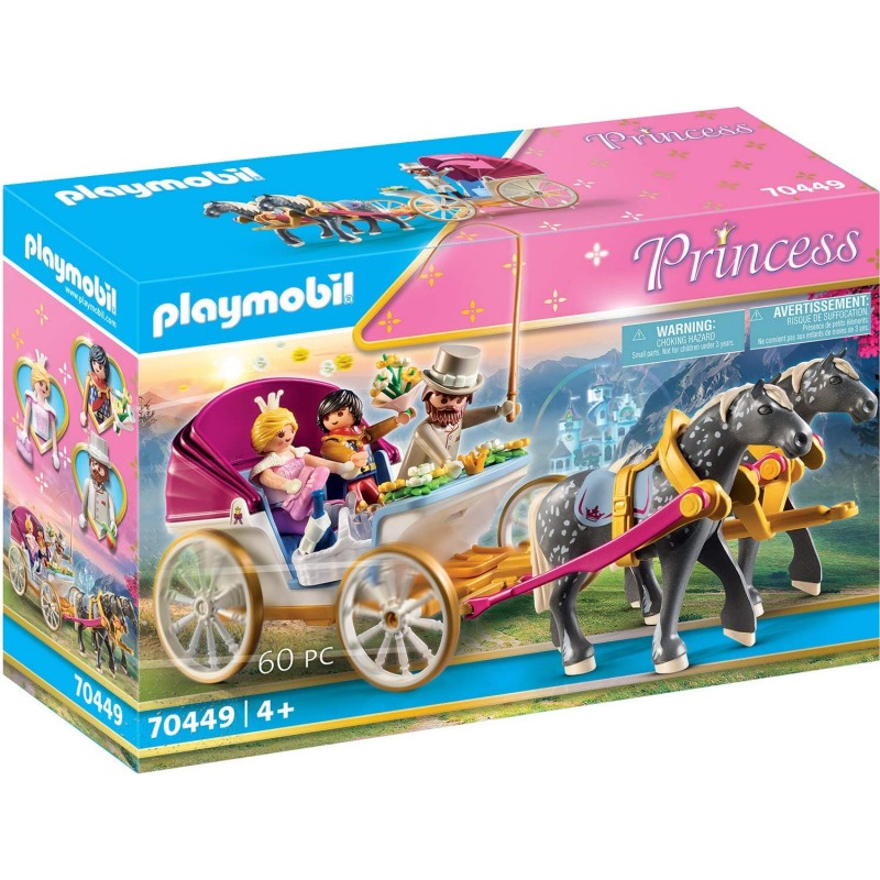 Playmobil - Princess 70449 - Carrozza romantica con Personaggi - PM70449