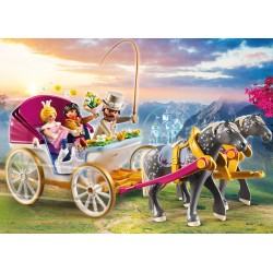 Playmobil - Princess 70449 - Carrozza romantica con Personaggi - PM70449