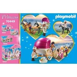 Playmobil - Princess 70449 - Carrozza romantica con Personaggi - PM70449