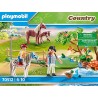 PLAYMOBIL Country 70512 - Passeggiata con i pony, Dai 4 anni