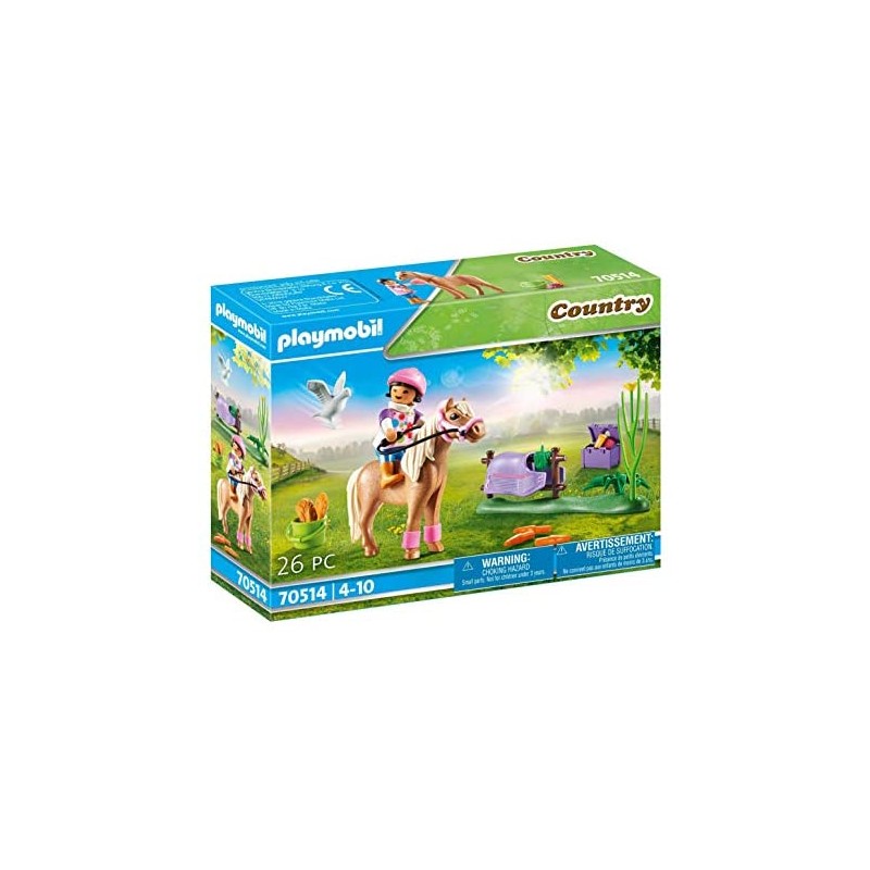 PLAYMOBIL Country 70514 - Pony Icelandic Dai 4 anni