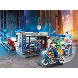 PLAYMOBIL City Action 70568 - Fuga dalla Stazione di Polizia, dai 4 ai 10 Anni