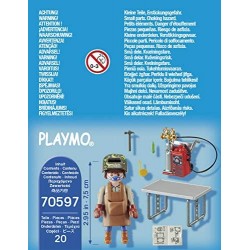 PLAYMOBIL Special Plus 70597 - Fabbro con Fiamma Ossidrica, dai 4 Anni