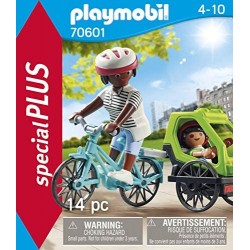 PLAYMOBIL Special Plus 70601 - Mamma con Bicicletta, dai 4 Anni