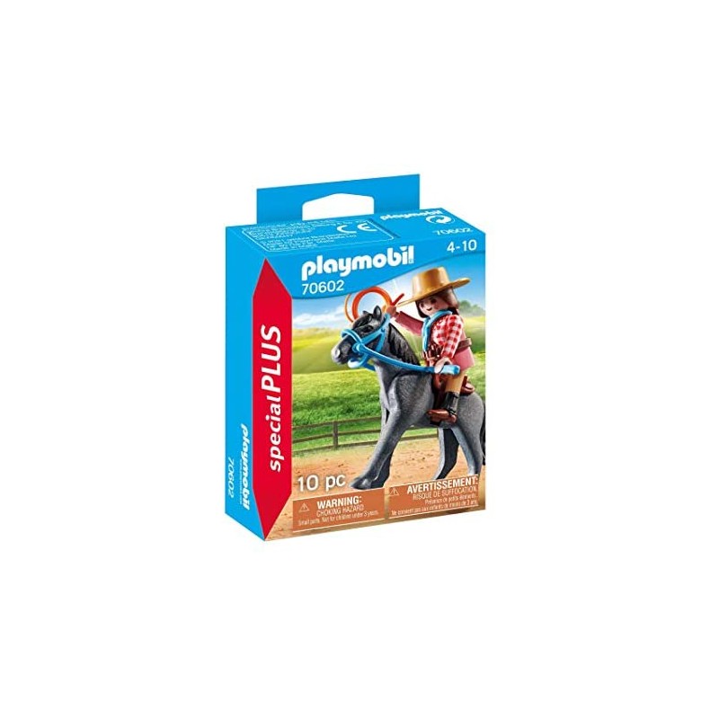 PLAYMOBIL Special Plus 70602 - Ragazza del Far West, dai 4 Anni