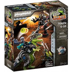 Playmobil T-Rex: Battaglia tra Giganti Giocattolo, Multicolore, 70624