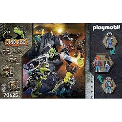Playmobil Dino Rise - Spinosauro: Potere della Doppia Difesa, Figurine, Colore Multicolore, 70625
