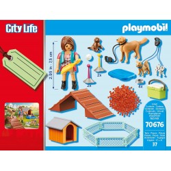 Playmobil - City Life 70676 - Addestramento Cani - PM70676