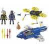 Playmobil - City Action 70780 - Jet della Polizia e Drone - PM70780