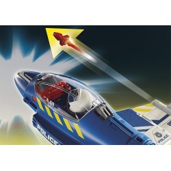 Playmobil - City Action 70780 - Jet della Polizia e Drone - PM70780