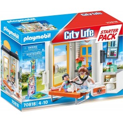 Playmobil - City Life 70818 - Starter Pack Pediatra - PM70818