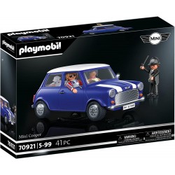 Playmobil - Classic Cars 70921 - Mini Cooper, Modellino di Auto per Adulti e Auto Giocattolo per Bambini - PM70921