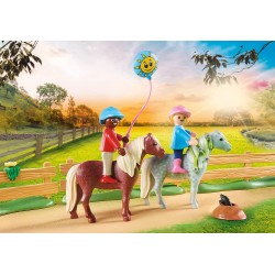 Playmobil - Country 70997 - Festa di Compleanno al maneggio dei Pony - PM70997