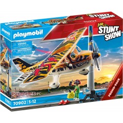 Playmobil - Air Stunt Show 70902 - Air Stunt Show Tiger Propeller Plane - PM9028