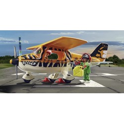 Playmobil - Air Stunt Show 70902 - Air Stunt Show Tiger Propeller Plane - PM9028