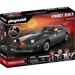 Playmobil - Knight Rider 70924 - K.I.T.T., Con luci e suoni originali, Per i piccoli e grandi fan di Supercar - PM9240