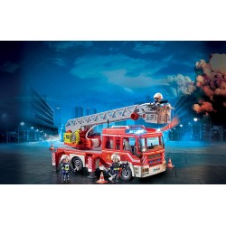 playmobil 9463 - autoscala dei vigili del fuoco