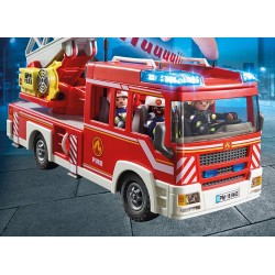 playmobil 9463 - autoscala dei vigili del fuoco