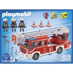 playmobil 9463 - autoscala dei vigili del fuoco