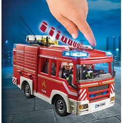 Playmobil - City Action 9464, Autopompa dei Vigili del Fuoco, dai 4 anni.