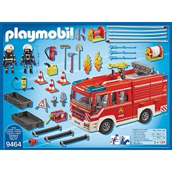 Playmobil - City Action 9464, Autopompa dei Vigili del Fuoco, dai 4 anni.