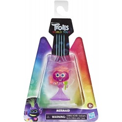 Hasbro - Trolls World Tour, Small Doll Mermaid, Multicolore, PN00044022