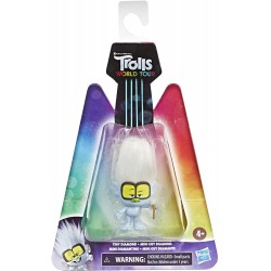 Hasbro - Trolls World Tour, Small Doll Tiny Diamond Figurina, Multicolore, PN00044023